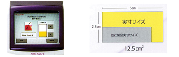 シルキーライトII 国産フラッシュ脱毛器