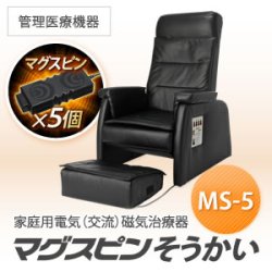 画像1: 【管理医療機器】家庭用電気磁気治療器 マグスピンそうかいMS-5（チェア型）