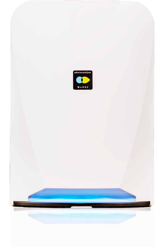 空気清浄機：光除菌のブルーデオM型