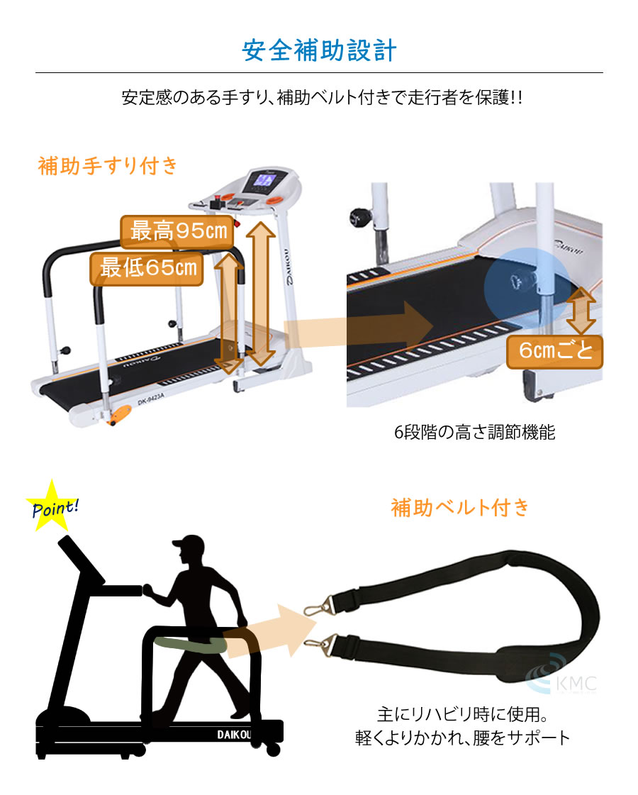 ダイコウ 家庭用低速電動ウォーカーDK-9423A