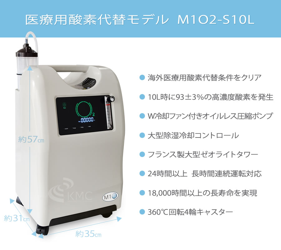 医療用酸素代替モデル M1O2-S10L