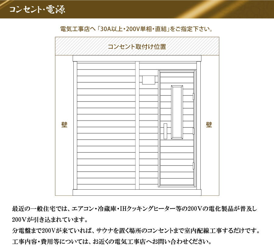 コンセント・電源