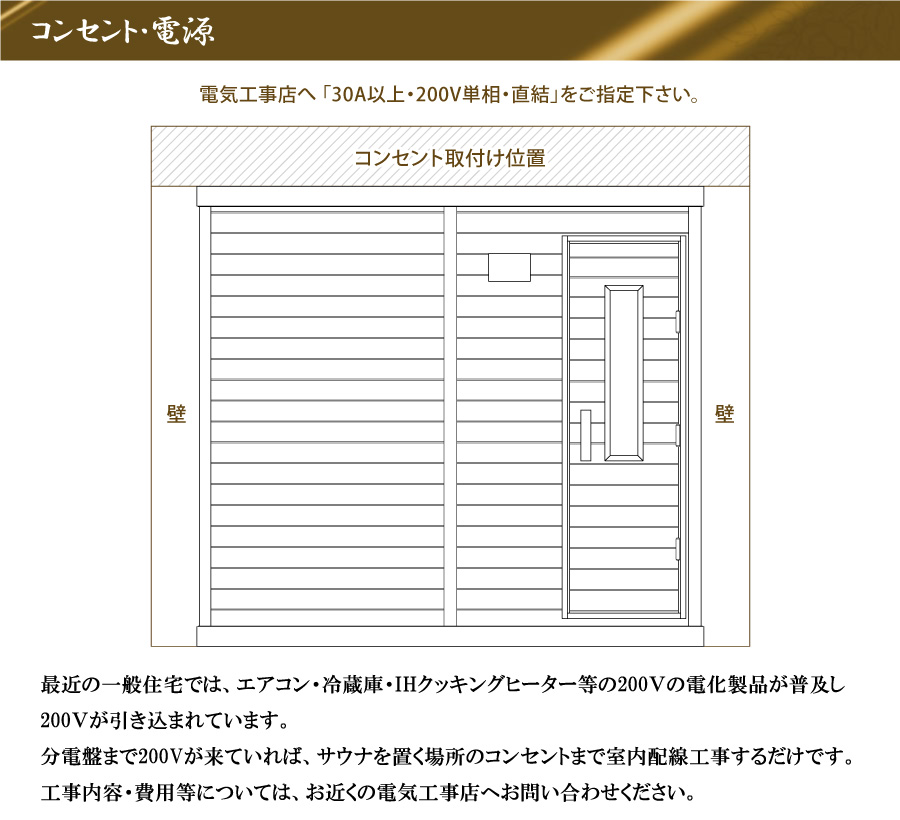 コンセント・電源