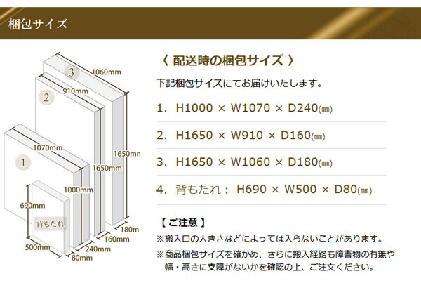 〈 配送時の梱包サイズ 〉