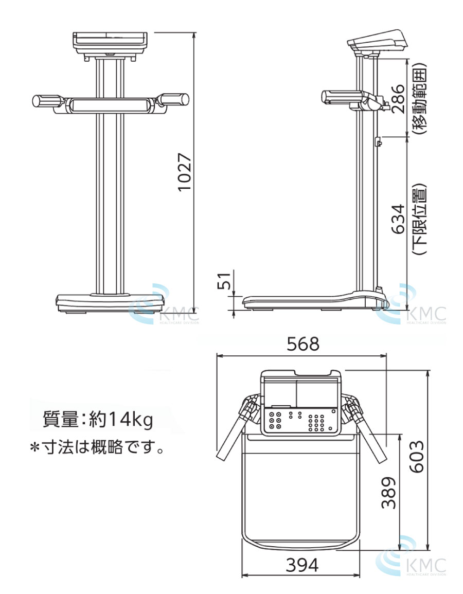 質量約14kg