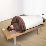画像: 【新品・特価】日本製・岩盤浴ベッドセット(岩盤浴ベッド+遠赤外線ドームサウナ)100V